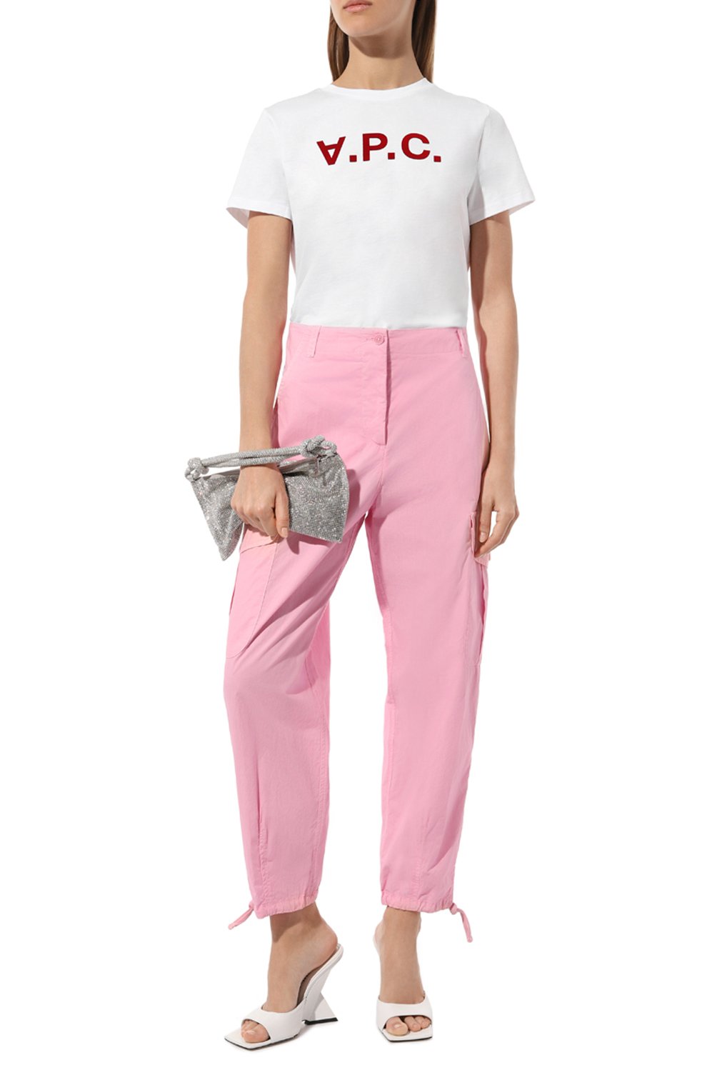 Хлопковая футболка A.P.C., арт. C0BQXF26944TAB, фото 2