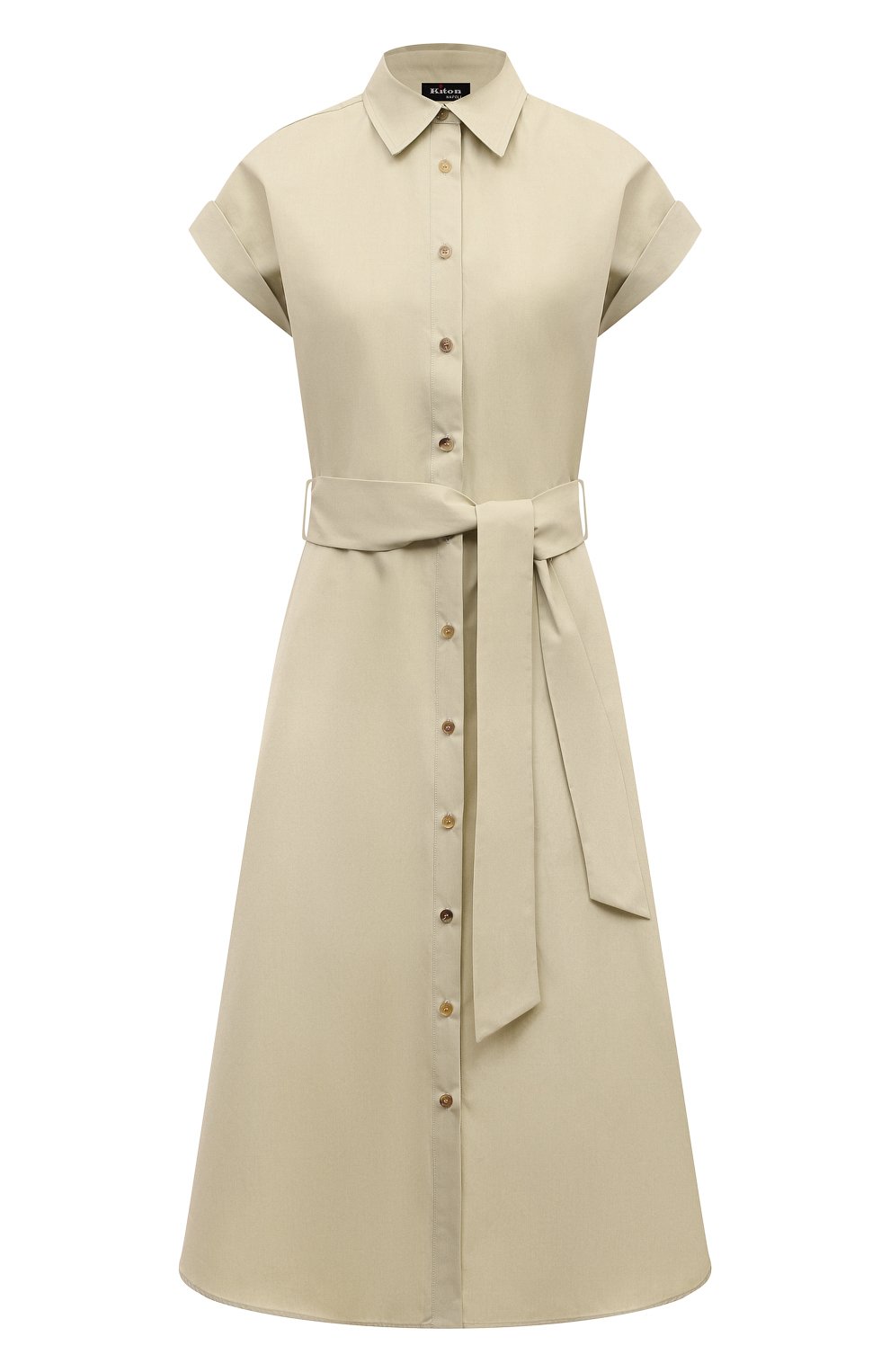 Хлопковое платье KITON, арт. D55375K0972C, фото 1