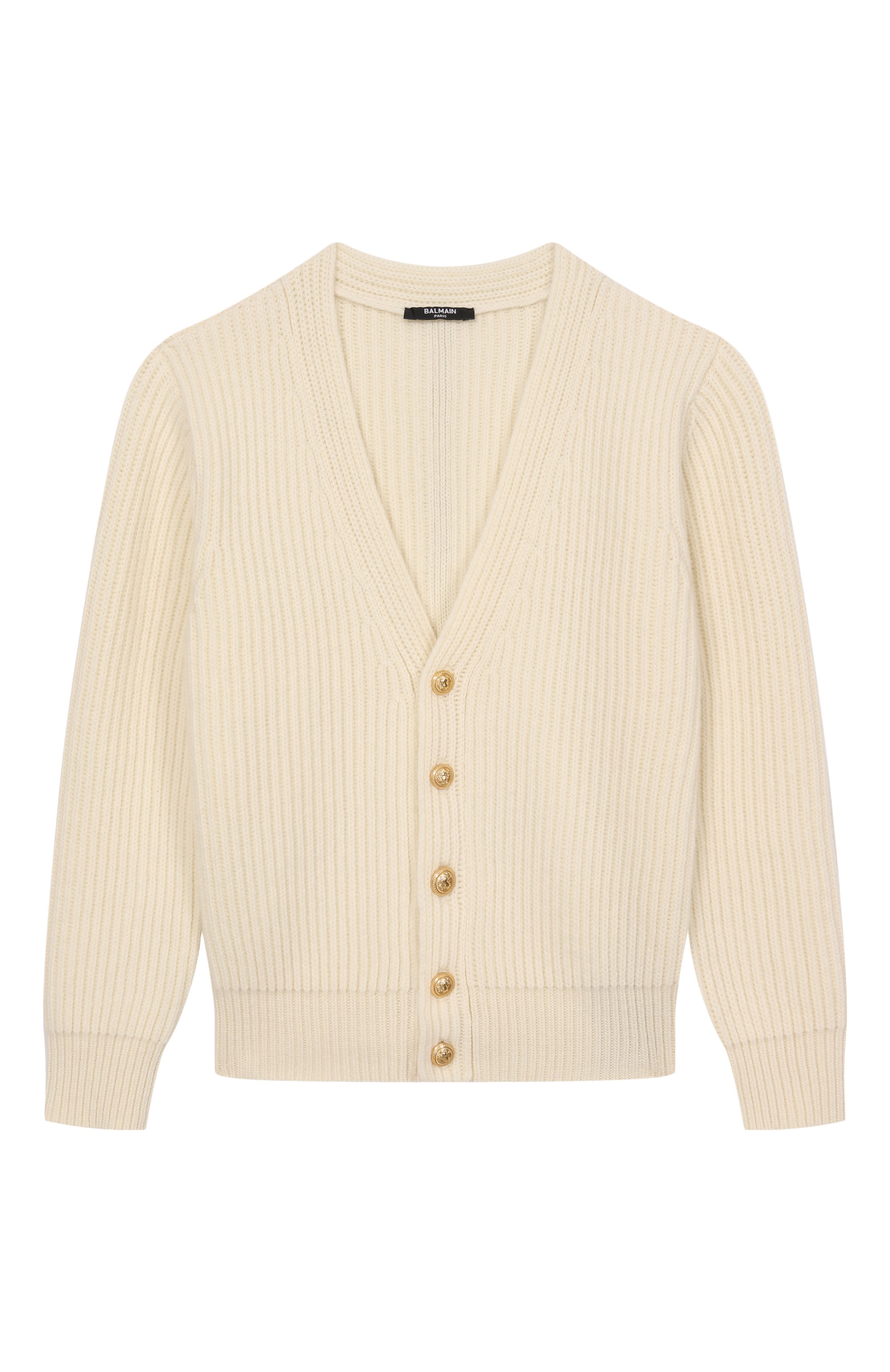 Кардиган из шерсти и кашемира BALMAIN, арт. BX9P70, фото 1