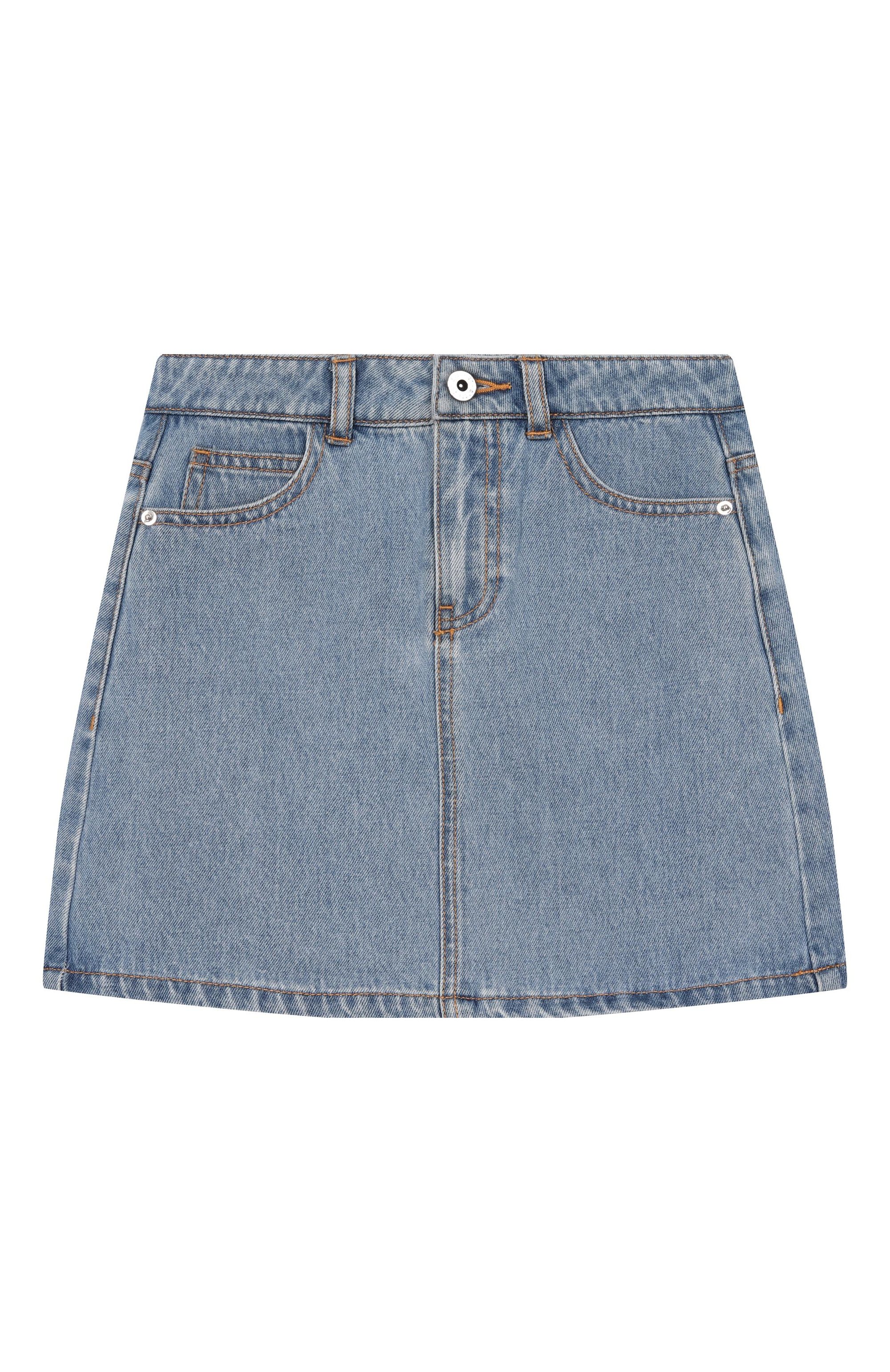 Джинсовая юбка MOSCHINO, арт. HDJ044/L0E35_001, фото 1