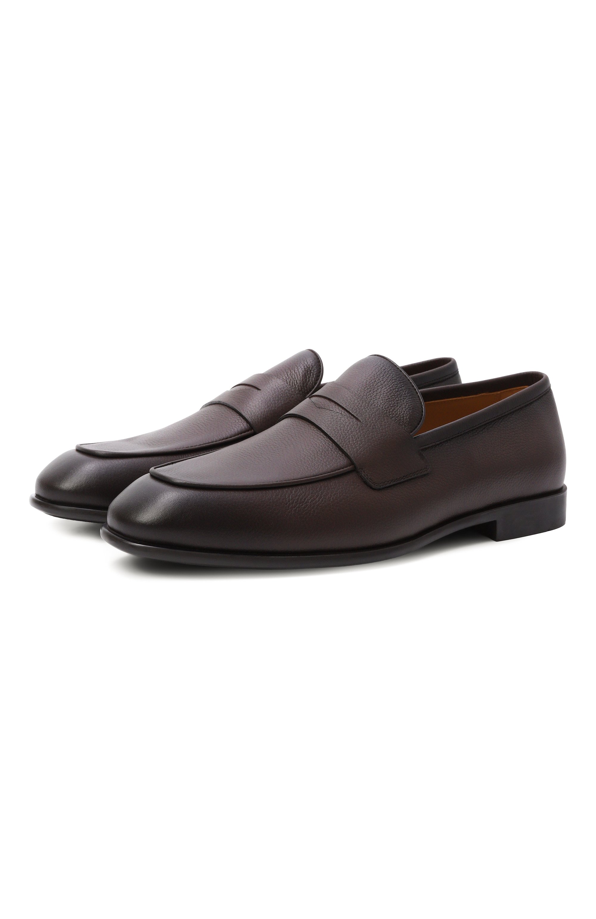 Кожаные пенни-лоферы foster FERRAGAMO, арт. 021668/774, фото 1
