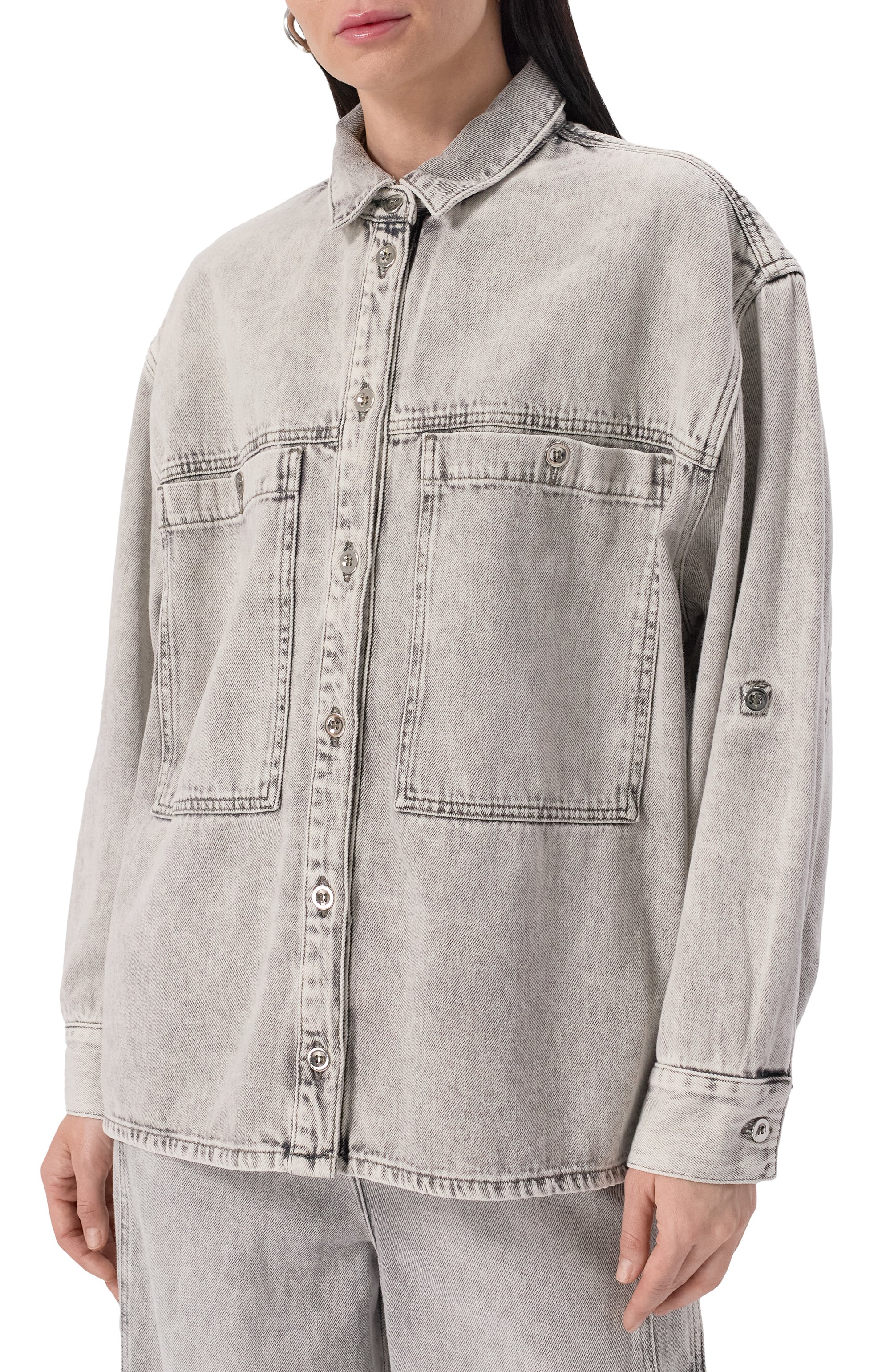 Джинсовая рубашка IRO, арт. WP18ALYSS0N, фото 3