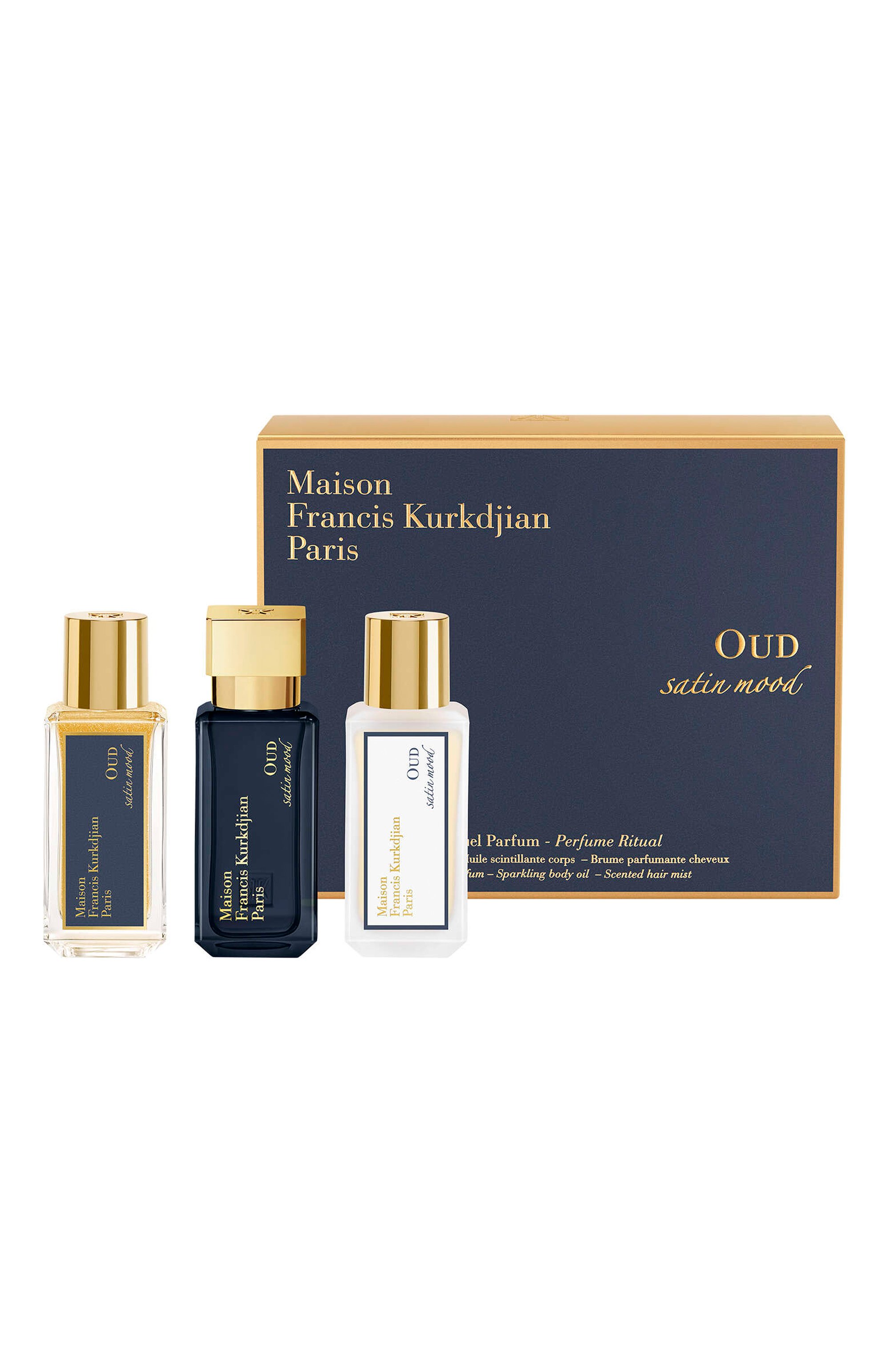 Парфюмерный набор oud satin mood (3x35ml) MAISON FRANCIS KURKDJIAN, арт. RA1CM2215, фото 1