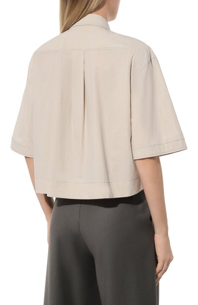 Хлопковая рубашка BRUNELLO CUCINELLI, арт. ML949B1348, фото 4