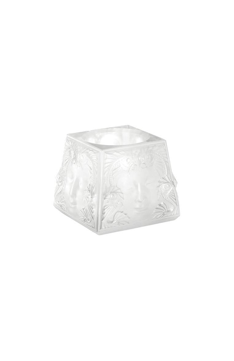 Подсвечник masque de femme LALIQUE прозрачного цвета, арт. 10084200 | Фото 1 (Статус проверки: Проверена категория; Региональные ограничения белый список (Axapta Mercury): Не проставлено; Нос: Не проставлено; Автоматизация Diginetica: Не назначено; Ограничения доставки: fragile-2)
