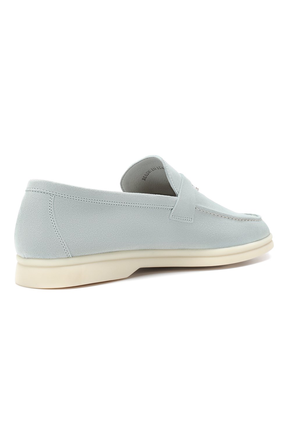 Замшевые лоферы summer charms walk LORO PIANA, арт. FAE5444, фото 4