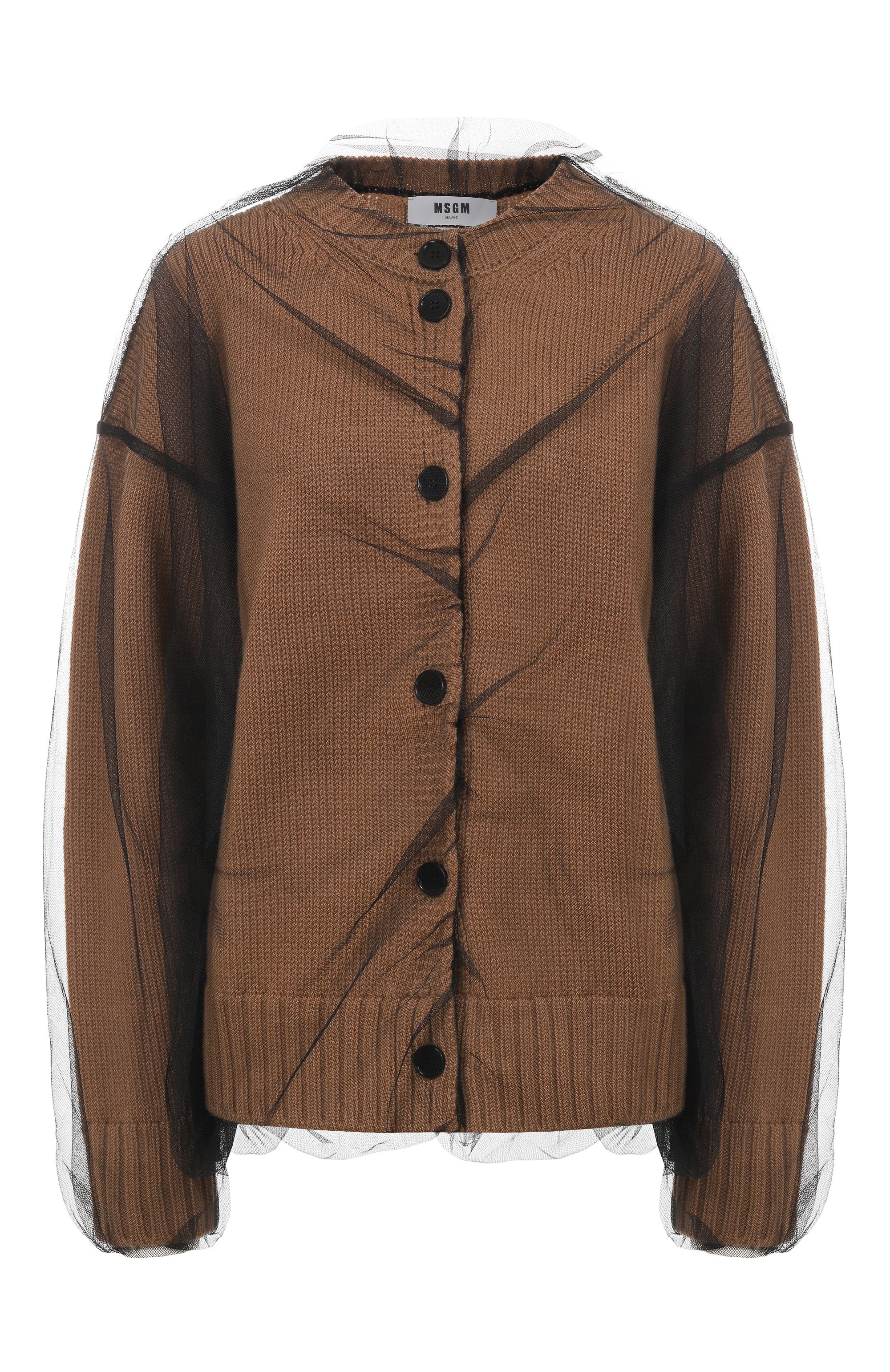 Шерстяной кардиган MSGM, арт. 3942MDM202/257988, фото 1