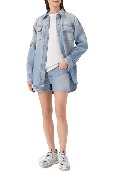 Хлопковая футболка OFF-WHITE, арт. 0WAA089S26JER002, фото 2