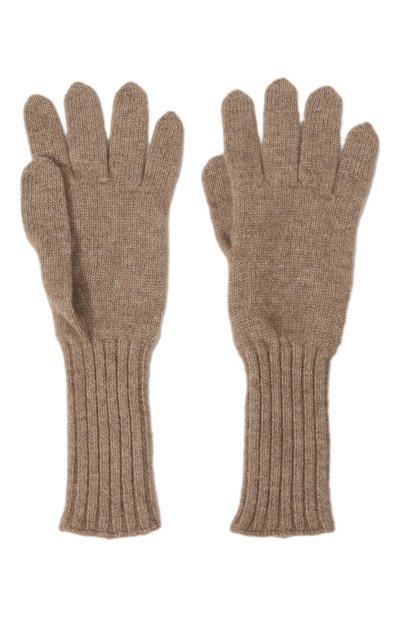 Кашемировые перчатки TEGIN бежевого цвета по цене 15600 руб., арт. 5236-004, фото 3 Кашемировые перчатки TEGIN, арт. 5236-004, фото 3