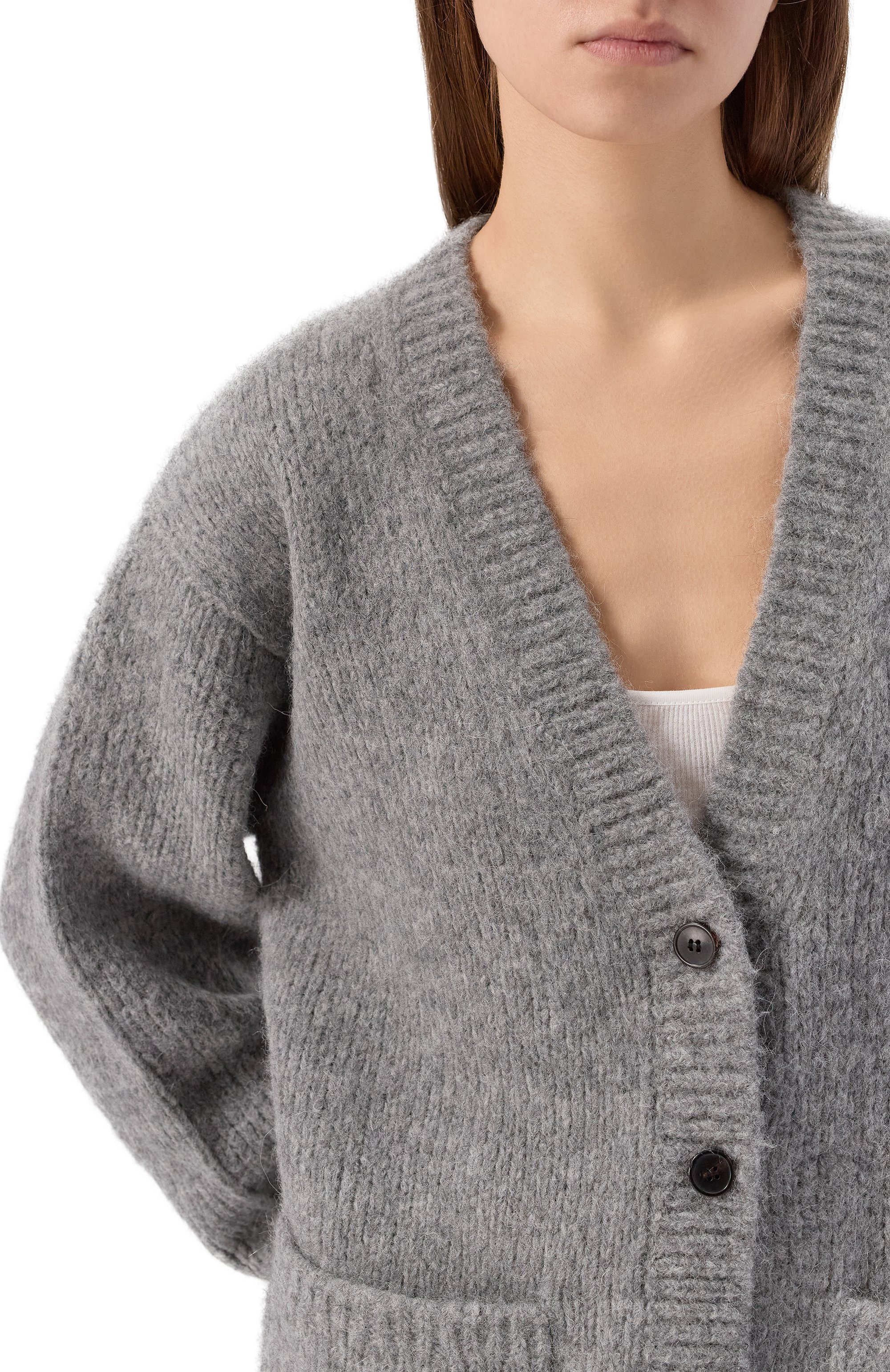 Шерстяной кардиган DRIES VAN NOTEN, арт. 252-011226-2709, фото 5