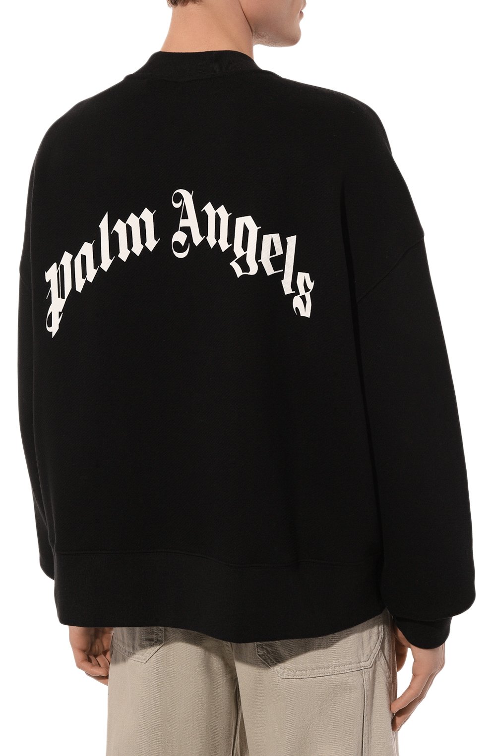 Хлопковый свитшот moncler genius x palm angels MONCLER GENIUS, арт. 8G000-09-M2513, фото 4