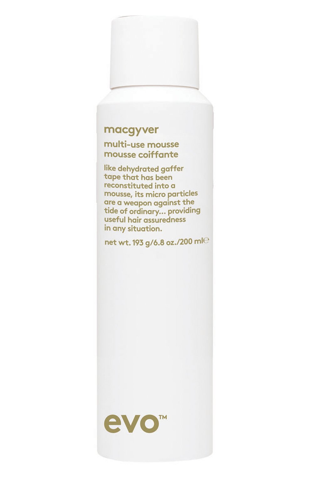 Мусс особого значения macgyver (200ml) EVO бесцветного цвета по цене 3170 руб., арт. 9349769007075, фото 1 Мусс особого значения macgyver (200ml) EVO, арт. 9349769007075, фото 1