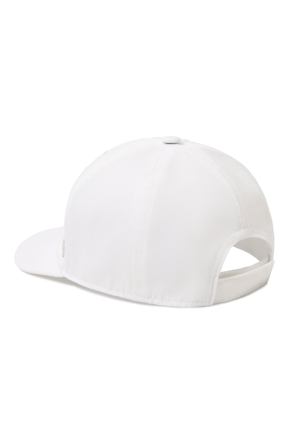 Хлопковая бейсболка IL TRENINO белого цвета по цене 8995 руб., арт. FJ-4162, фото 2 Хлопковая бейсболка IL TRENINO, арт. FJ-4162, фото 2