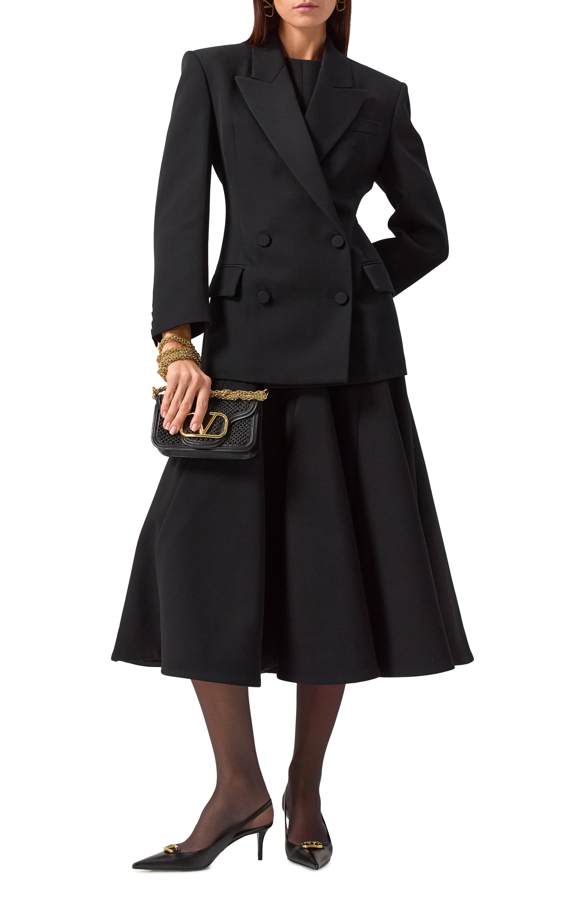 Шерстяное платье VALENTINO, арт. 5B0VAB568WM, фото 2