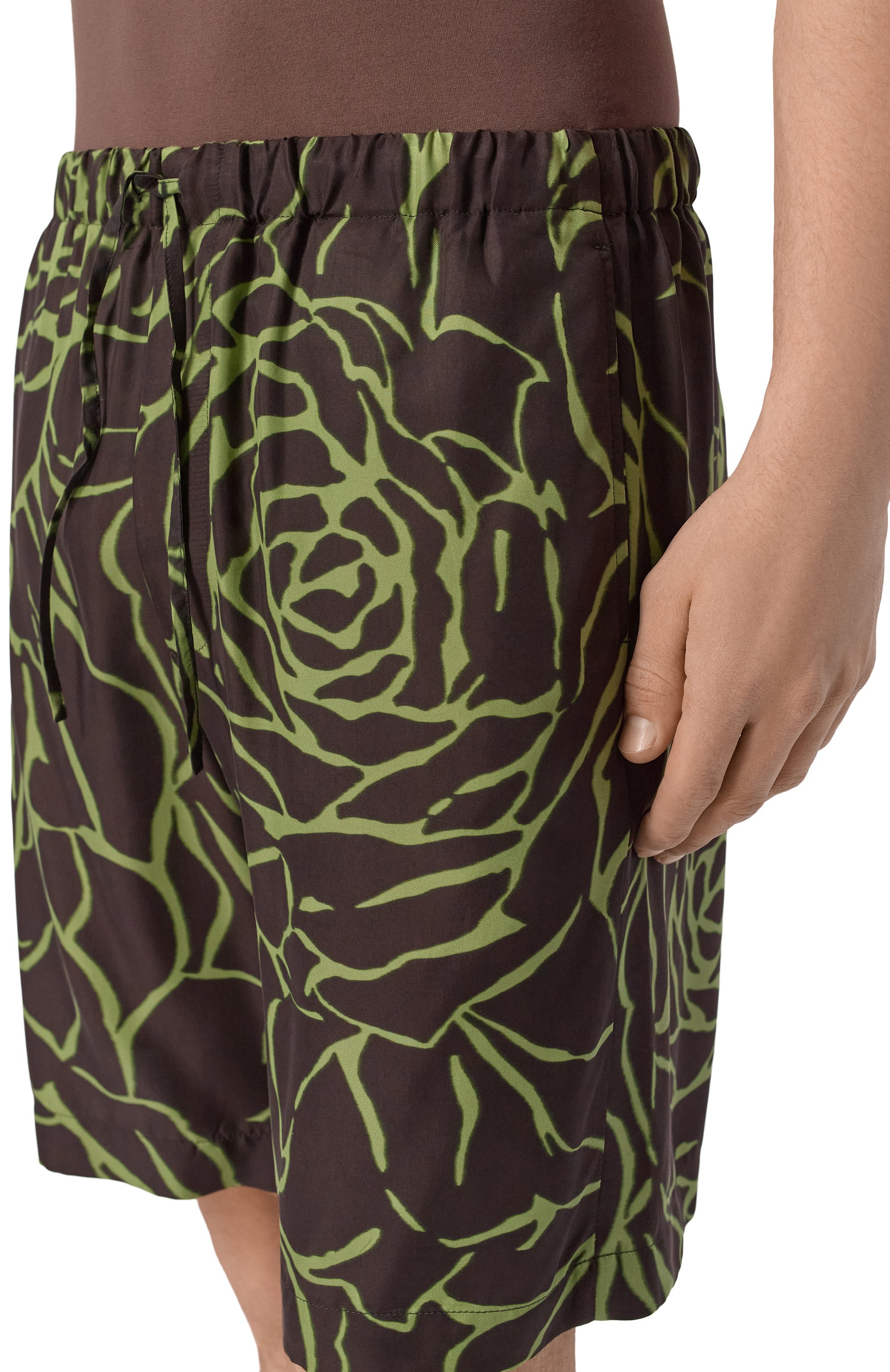 Шорты из вискозы DRIES VAN NOTEN, арт. 020931/3244, фото 5
