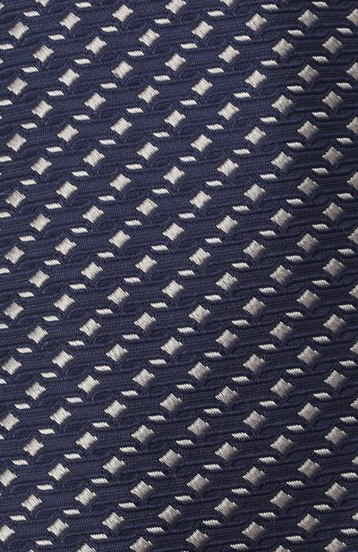 Шелковый галстук LANVIN темно-синего цвета по цене 12600 руб., арт. 2098/TIE, фото 3 Шелковый галстук LANVIN, арт. 2098/TIE, фото 3