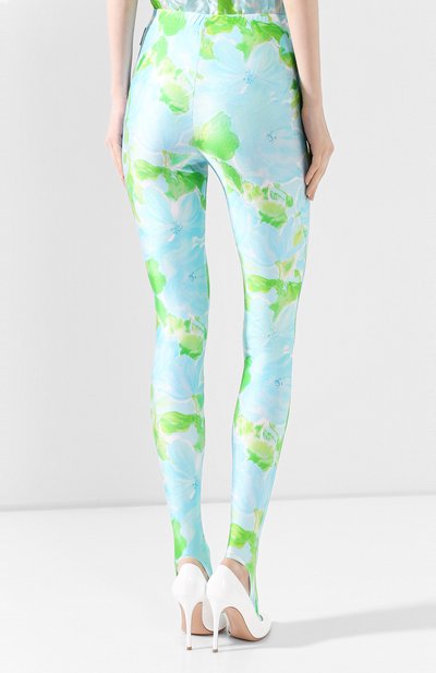 Легинсы BALENCIAGA светло-зеленого цвета по цене 45400 руб., арт. 622337/TILE9, фото 4 Легинсы BALENCIAGA, арт. 622337/TILE9, фото 4