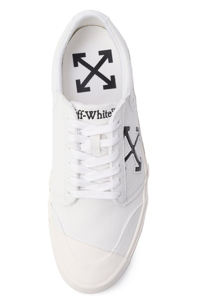 Текстильные кеды vulcanized undercut OFF-WHITE, арт. 0MIA2A2F25FAB0011001, фото 5