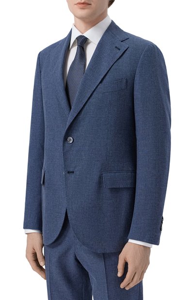 Мужской костюм из шерсти и хлопка ANDREA CAMPAGNA, арт. SALINA SRC/T26143_SET