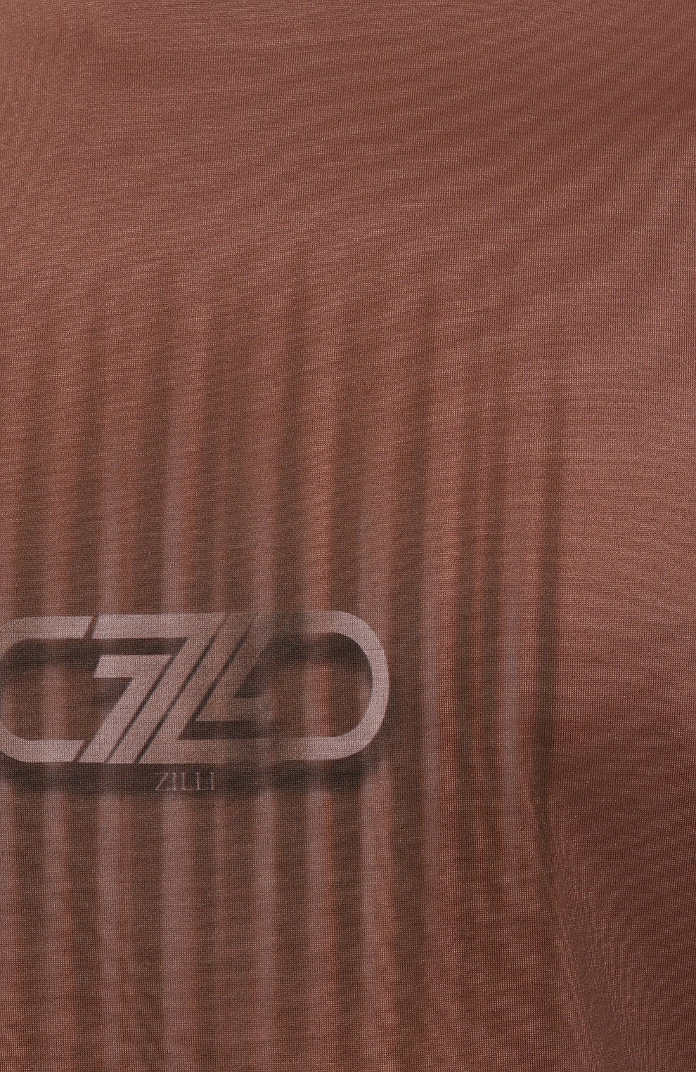 Хлопковая футболка ZILLI, арт. MBZ-NT550-VERT1/MC01, фото 5