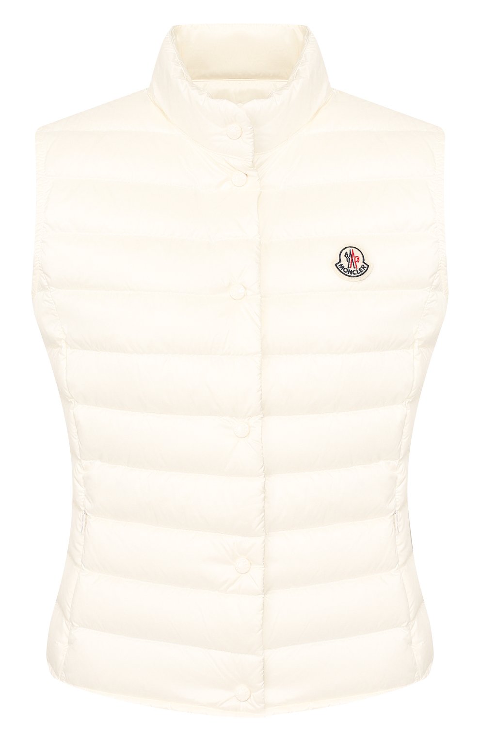 Пуховый жилет liane MONCLER белого цвета по цене 64400 руб., арт. F1-093-1A102-00-53048, фото 1 Пуховый жилет liane MONCLER, арт. F1-093-1A102-00-53048, фото 1