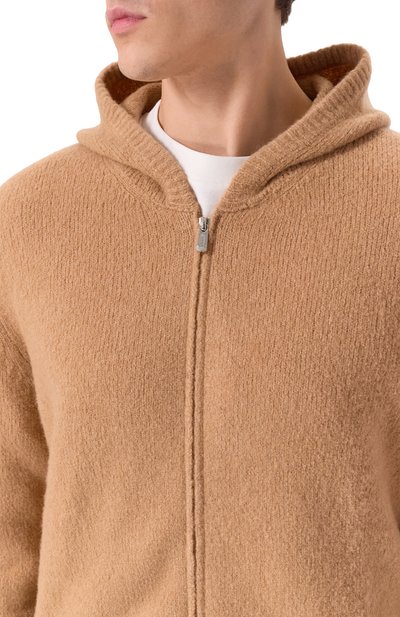 Кардиган из шерсти и кашемира FEDELI, арт. MU006434, фото 5