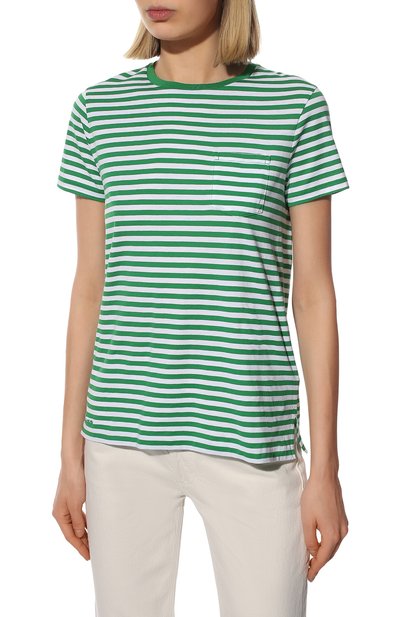 Хлопковая футболка RALPH LAUREN, арт. 290646038, фото 3