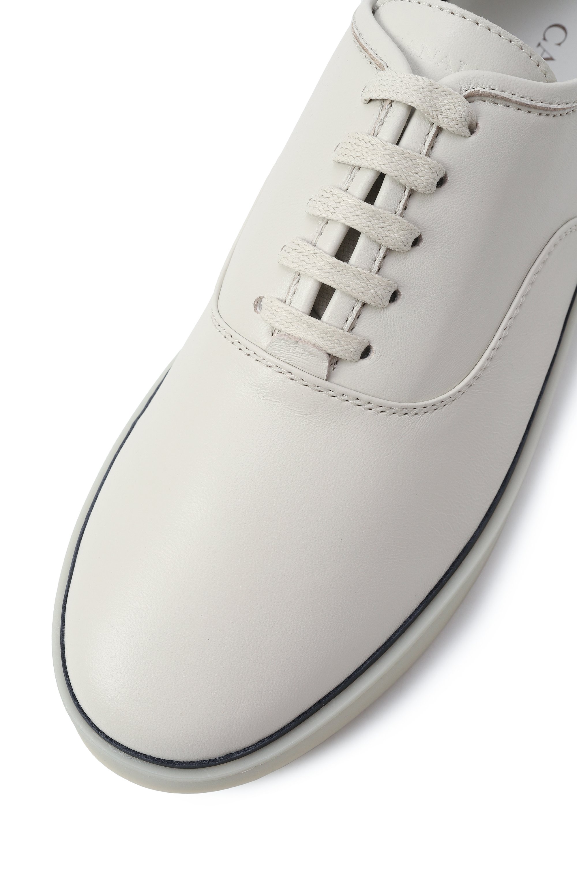 Кожаные кеды CANALI, арт. 491216/RA01019, фото 7