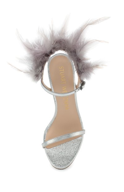 Кожаные босоножки STUART WEITZMAN, арт. S4984, фото 5