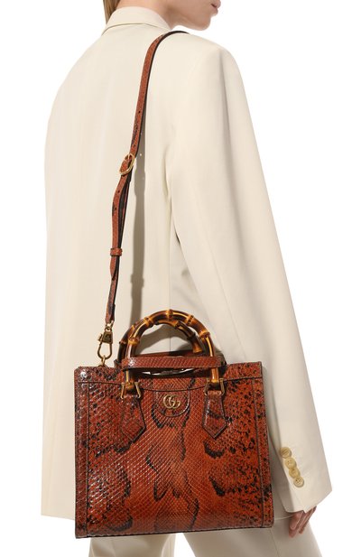 Сумка gucci diana small из кожи питона GUCCI, арт. 660195 LU30T, фото 2