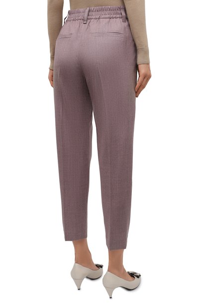 Шерстяные брюки BRUNELLO CUCINELLI, арт. MB578P7915, фото 4