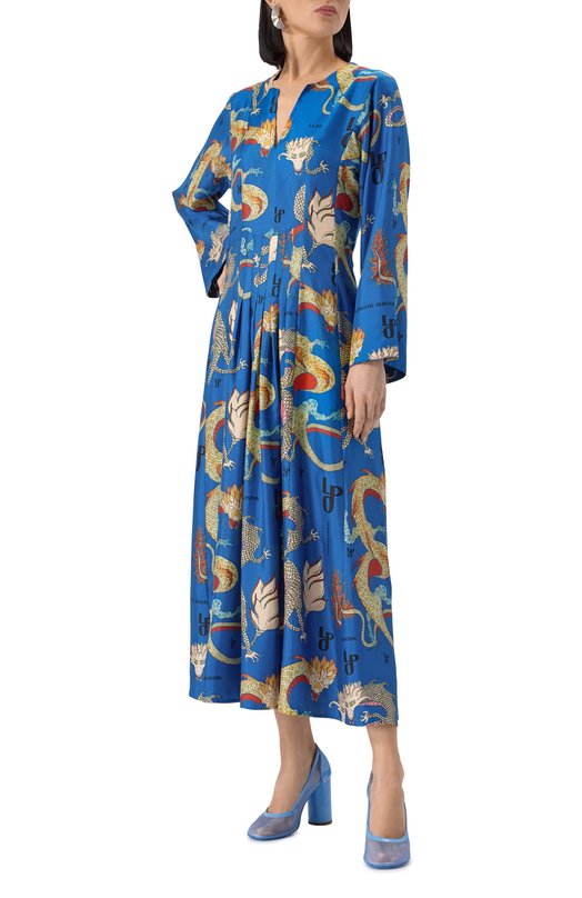 Текстильные туфли Azzurra Mattia Capezzani W484/RETE+VERNICE Голубой  W484/RETE+VERNICE Фото 2