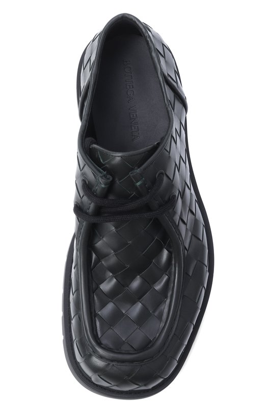 Кожаные ботинки Haddock Bottega Veneta 776576/V2WT2 Зелёный  776576/V2WT2 Фото 5