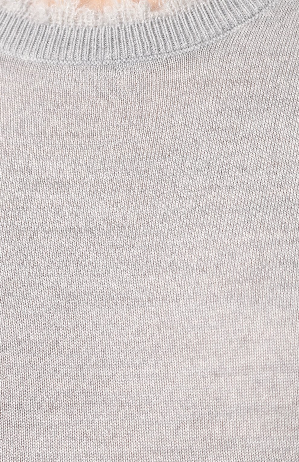 Шерстяной пуловер ACNE STUDIOS серого цвета по цене 25100 руб., арт. A60121, фото 5 Шерстяной пуловер ACNE STUDIOS, арт. A60121, фото 5