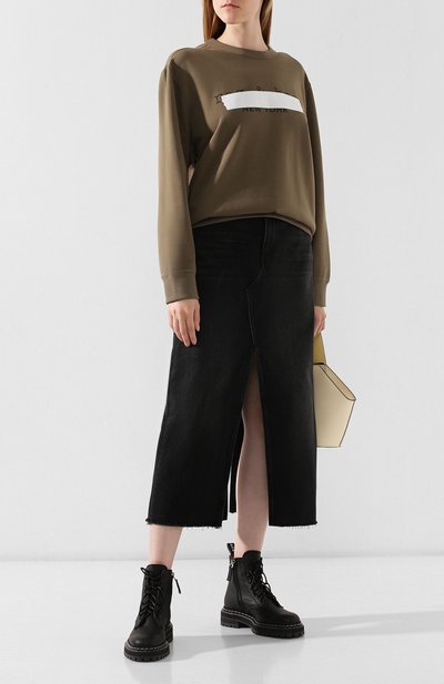 Хлопковый свитшот RAG AND BONE, арт. W294C53P4, фото 2
