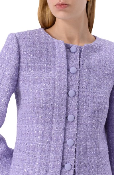 Твидовый жакет EMPORIO ARMANI, арт. EW000860/AF12520, фото 5