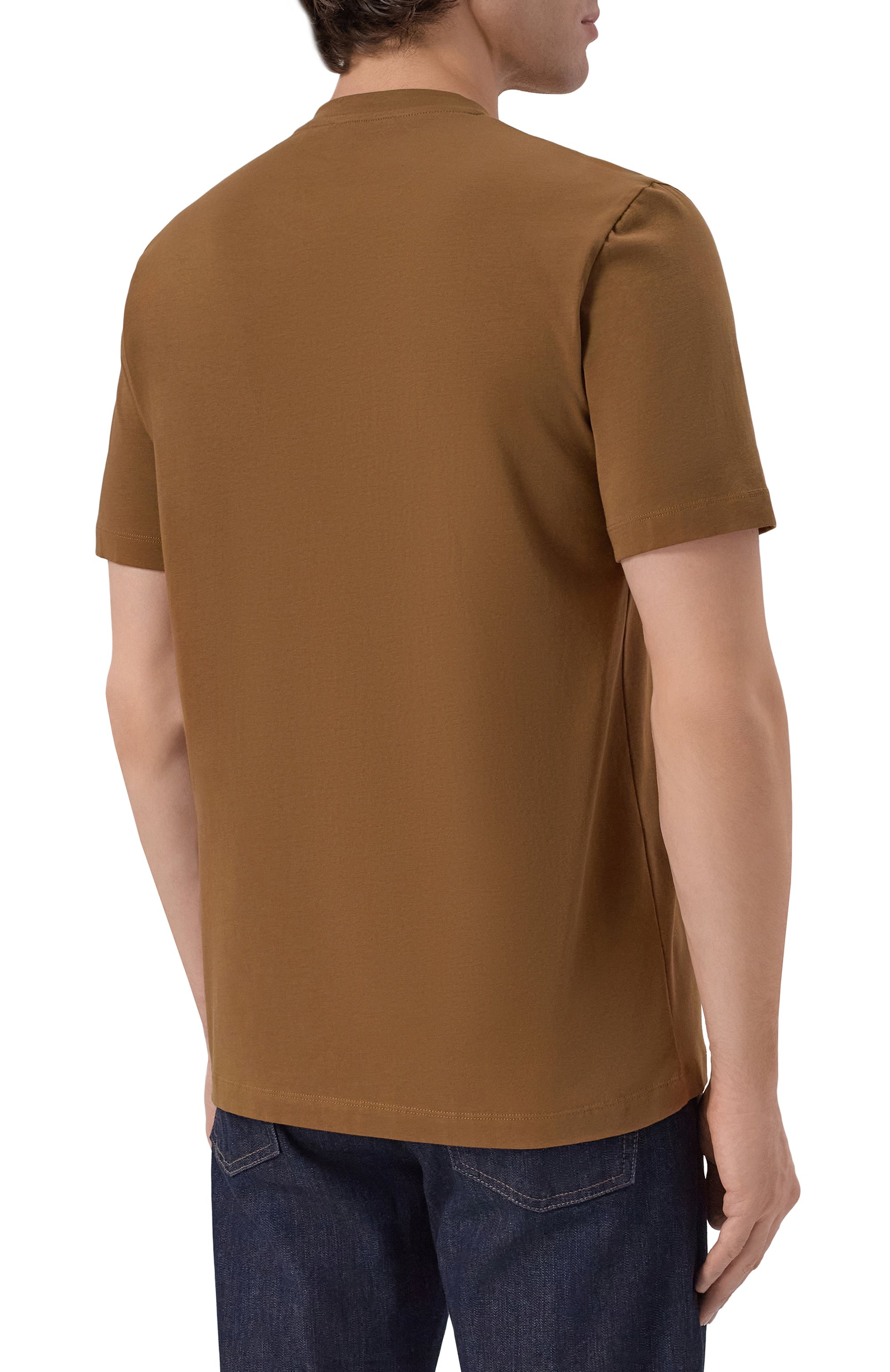 Хлопковая футболка CORNELIANI, арт. 27G586/2725028, фото 4