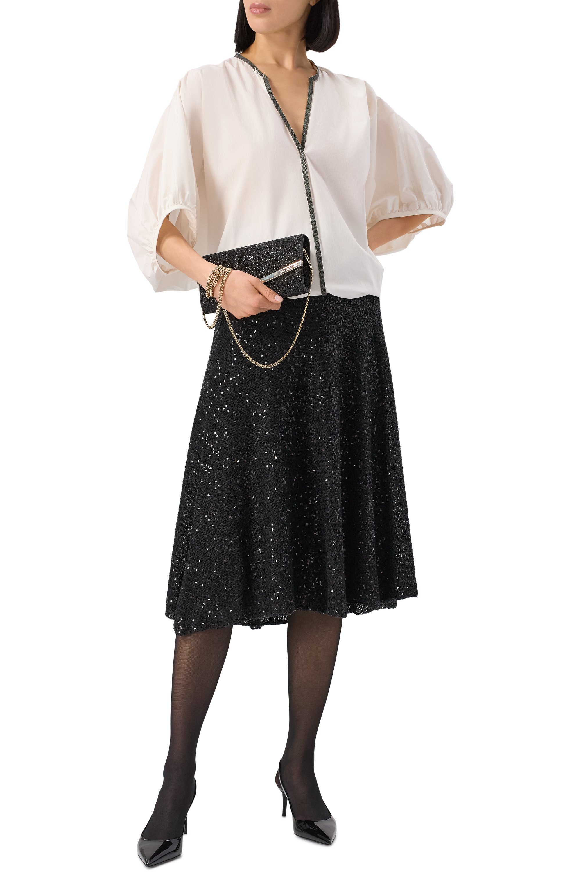 Клатч emmie JIMMY CHOO, арт. EMMIE, фото 7