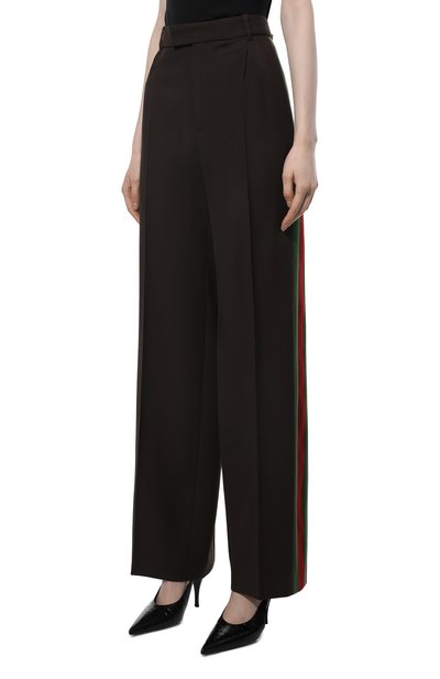 Шерстяные брюки GUCCI, арт. 669345/ZAH12, фото 3