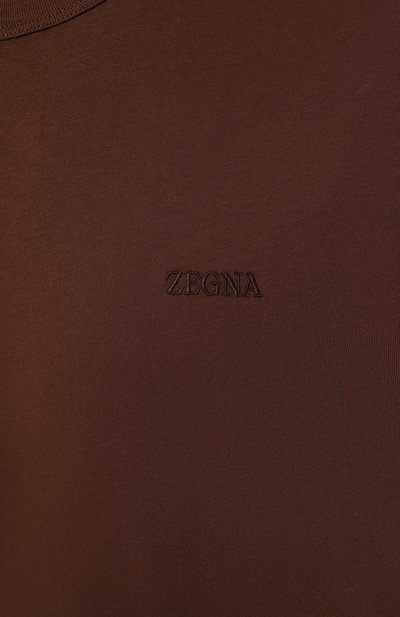Хлопковая футболка ZEGNA, арт. UD360A7/D760, фото 5
