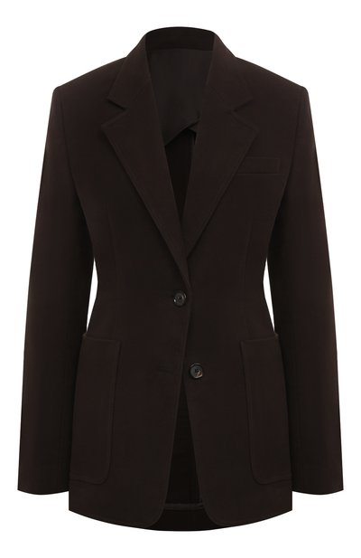 Женский хлопковый жакет TOTEME, арт. 241-WRZ1048-FB0171