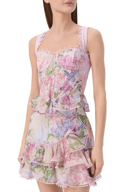 Хлопковый топ CHARO RUIZ IBIZA, арт. 266101, фото 3