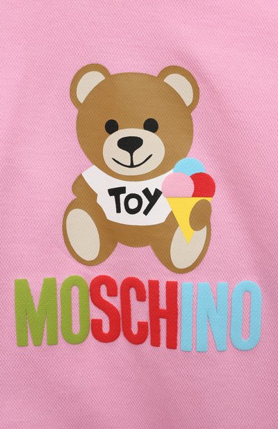 Хлопковый свитшот MOSCHINO, арт. MUF04Q/LCA34, фото 3
