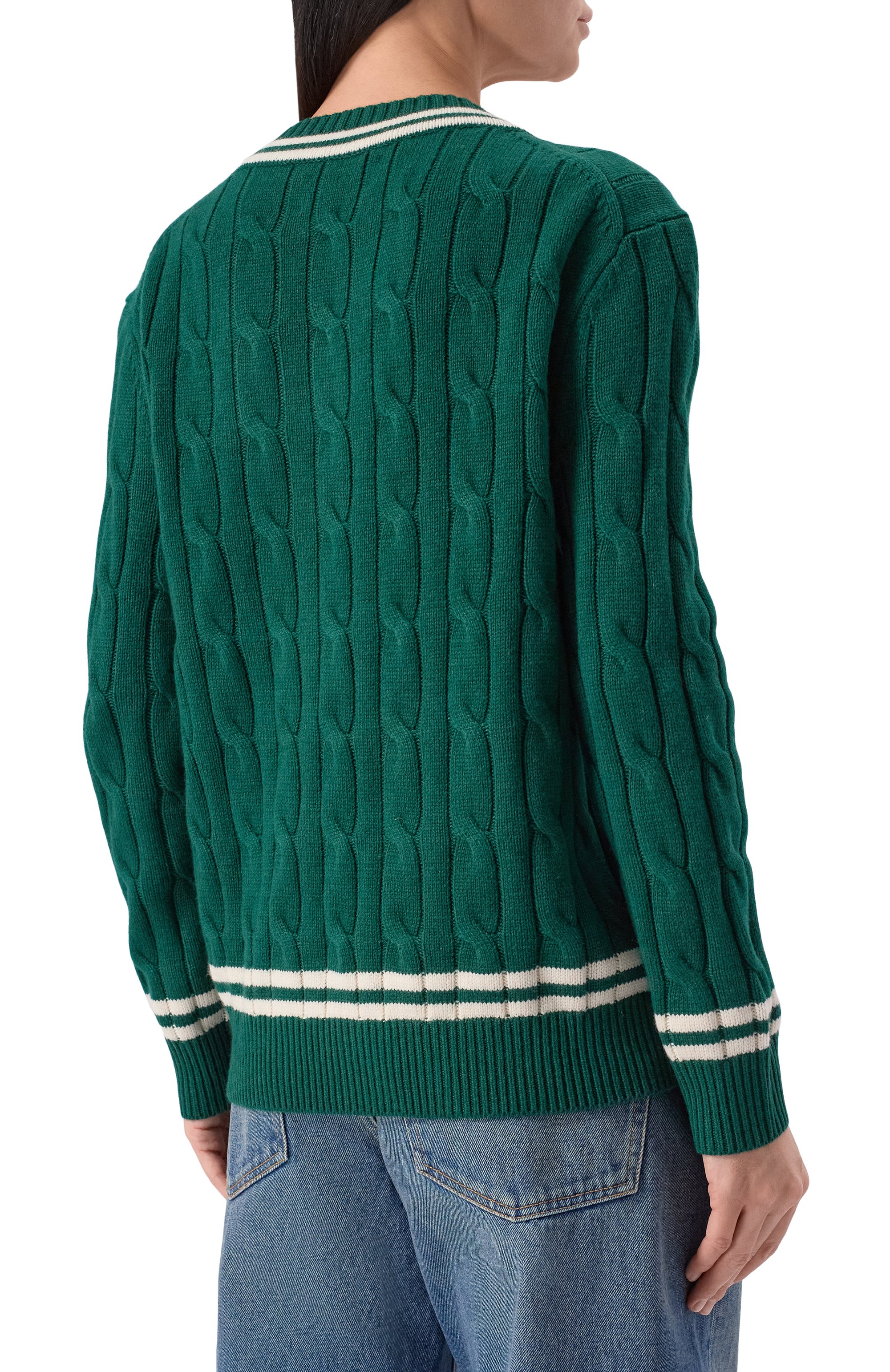 Свитер из шерсти и вискозы MC2 SAINT BARTH, арт. R0G0009-00026I/R0GER W, фото 4