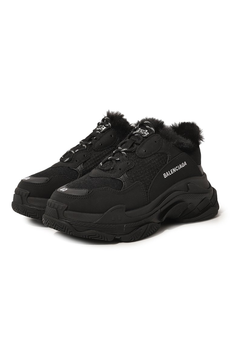 Комбинированные кроссовки triple s BALENCIAGA, арт. 668562W3CQ5, фото 1