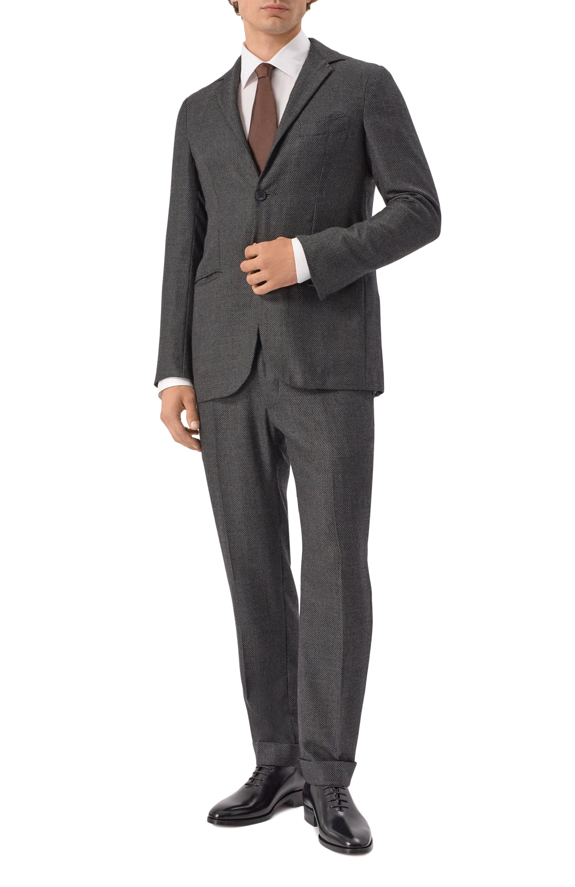 Костюм из кашемира и шелка KITON, арт. UAS0101K01S83, фото 1