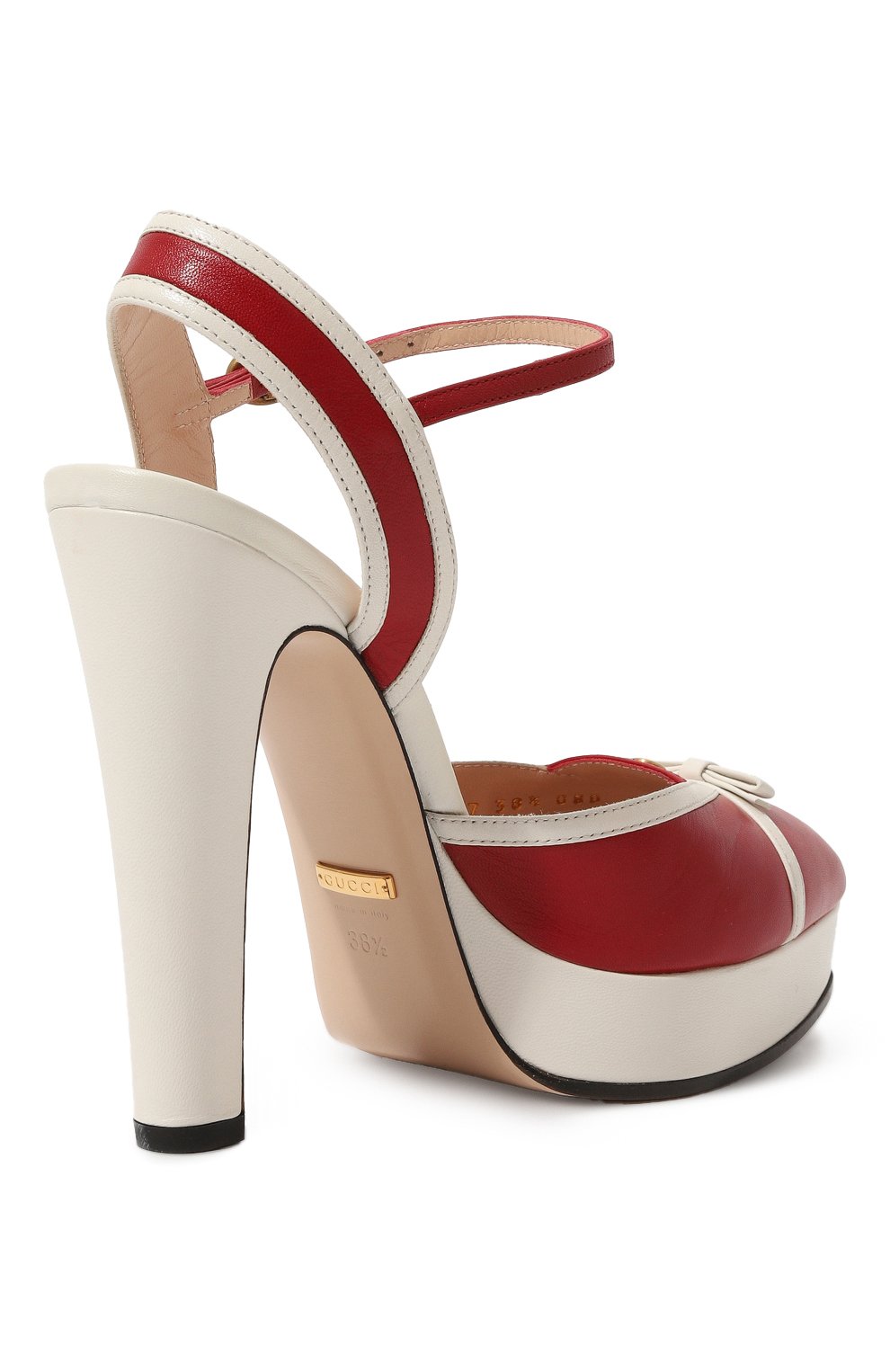 Кожаные туфли alison GUCCI, арт. 602417 C9D10, фото 5