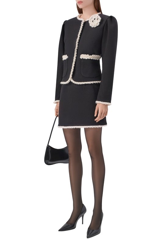 Твидовая юбка Botrois SKU748439689 Чёрный  SKU748439689 Фото 2