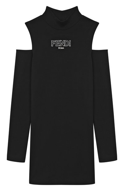 Хлопковое платье FENDI, арт. JFB693/AG2T/4-6
