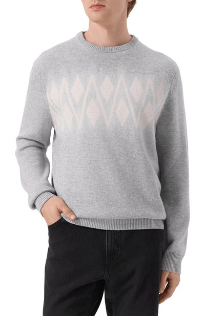 Джемпер из шерсти и кашемира VAN LAACK серого цвета по цене 59950 руб., арт. VL-SIND0-F/S00349, фото 3 Джемпер из шерсти и кашемира VAN LAACK, арт. VL-SIND0-F/S00349, фото 3